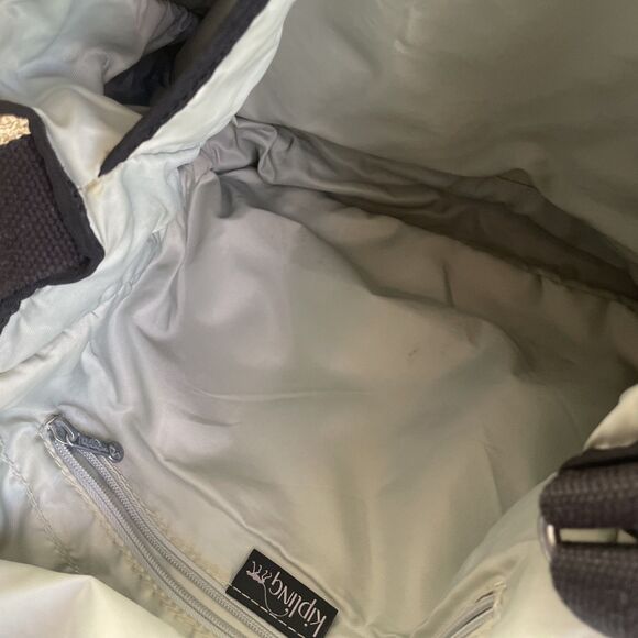 Kipling Madhouse Expandable Messenger Crossbody Laptop Bag Black Adjustable*READ - Picture 16 of 16